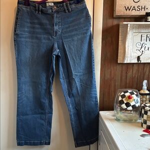 Candace Cameron Bure Medium Blue Straight Jeans